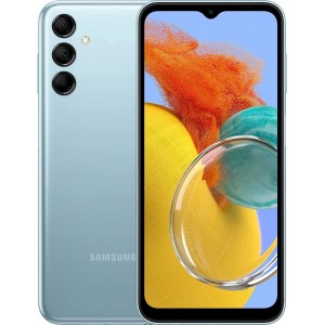 Смартфон Samsung Galaxy M14 4/64 ГБ, 2 nano SIM, голубой RU (SM-M146BZBUCAU)